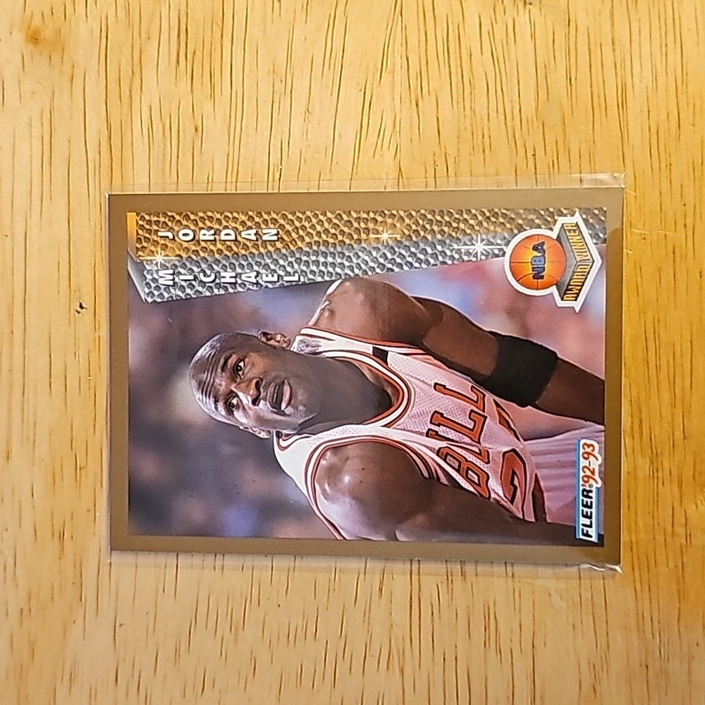 Michael Jordan Fleer 92-93 Card 246